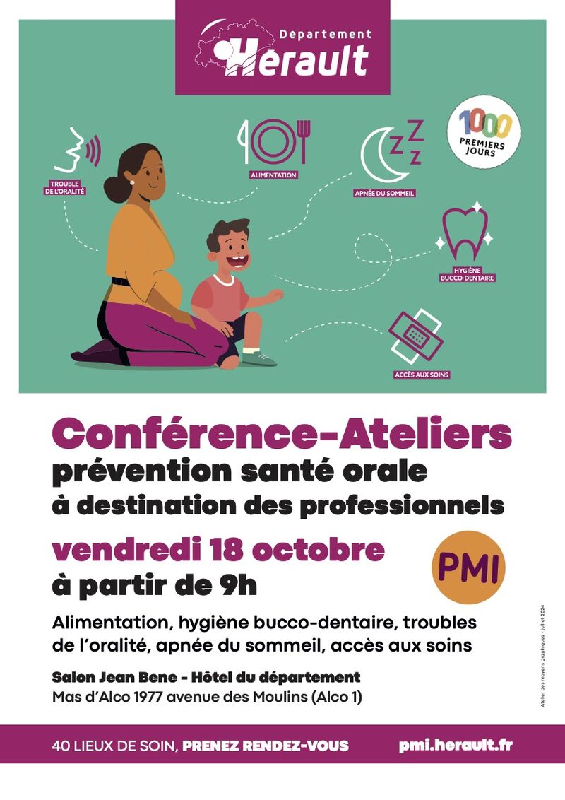 Conférence atelier santé orale 18 octobre 2024